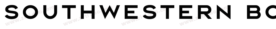 Southwestern Bold字体转换
